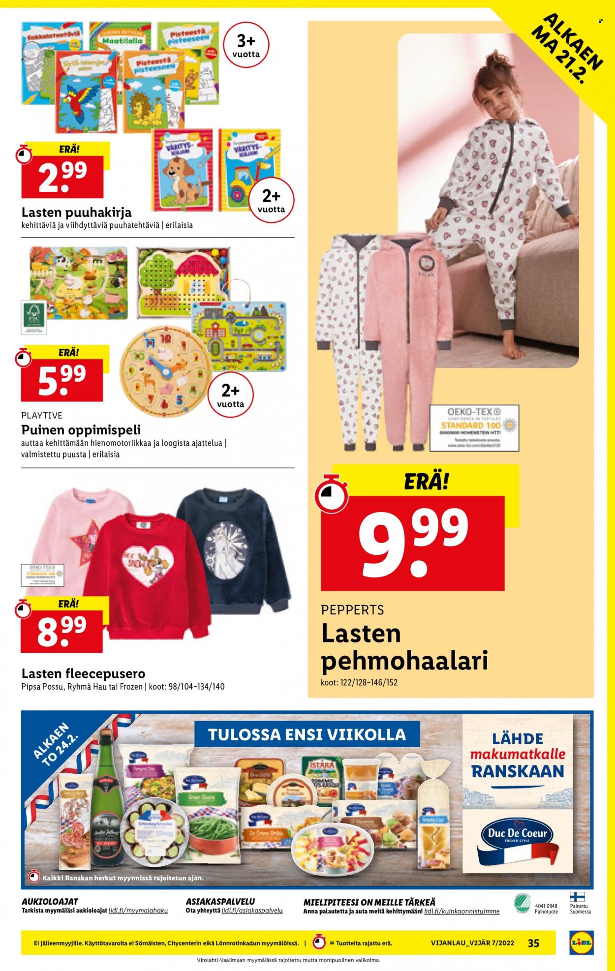 Lidl tarjoukset - 17.02.2022 - 23.02.2022. Sivu 35