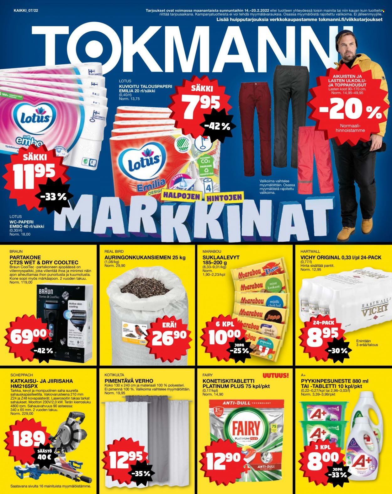 Tokmanni tarjoukset - 14.02.2022 - 20.02.2022. Sivu 1