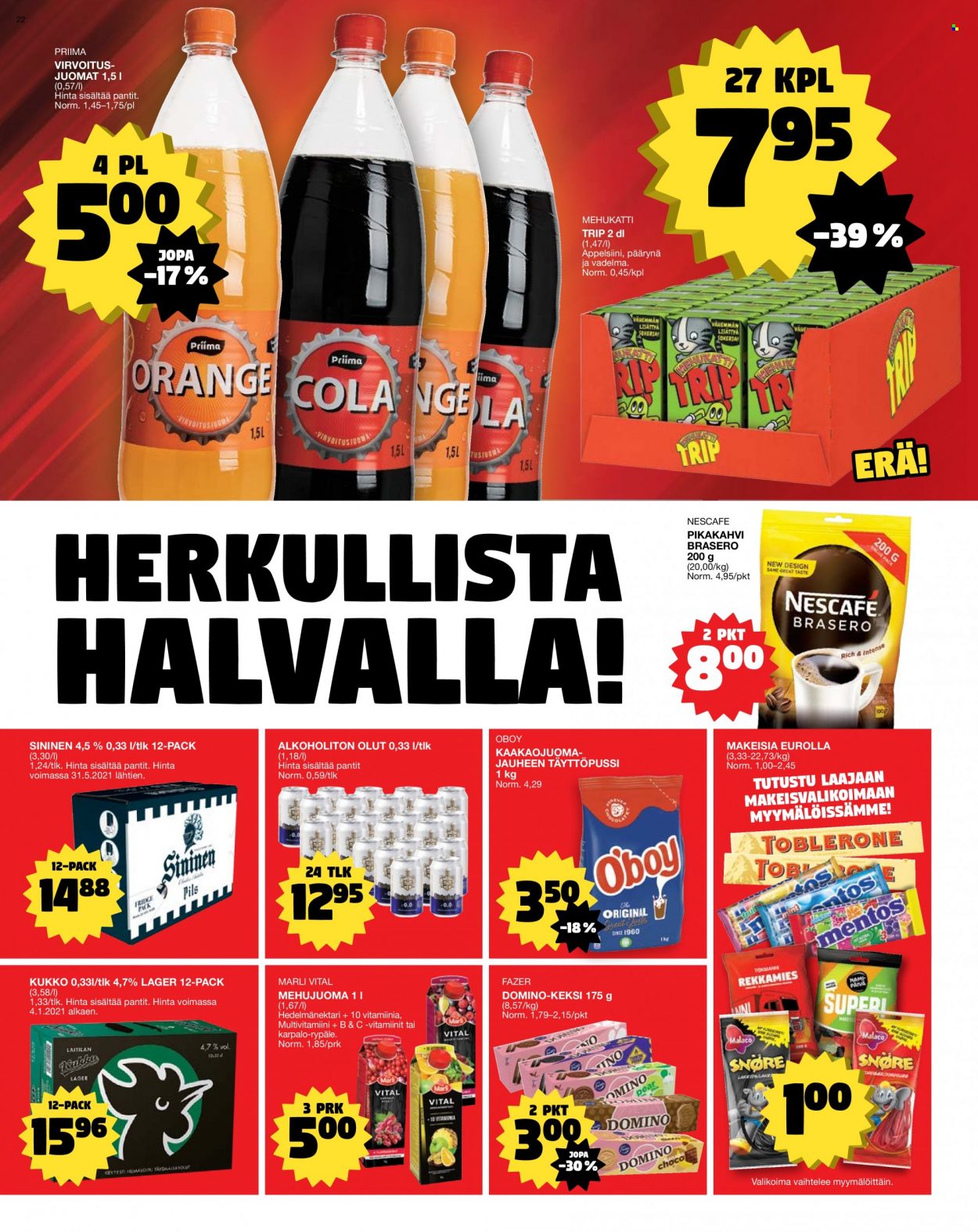Tokmanni tarjoukset - 14.02.2022 - 20.02.2022. Sivu 22