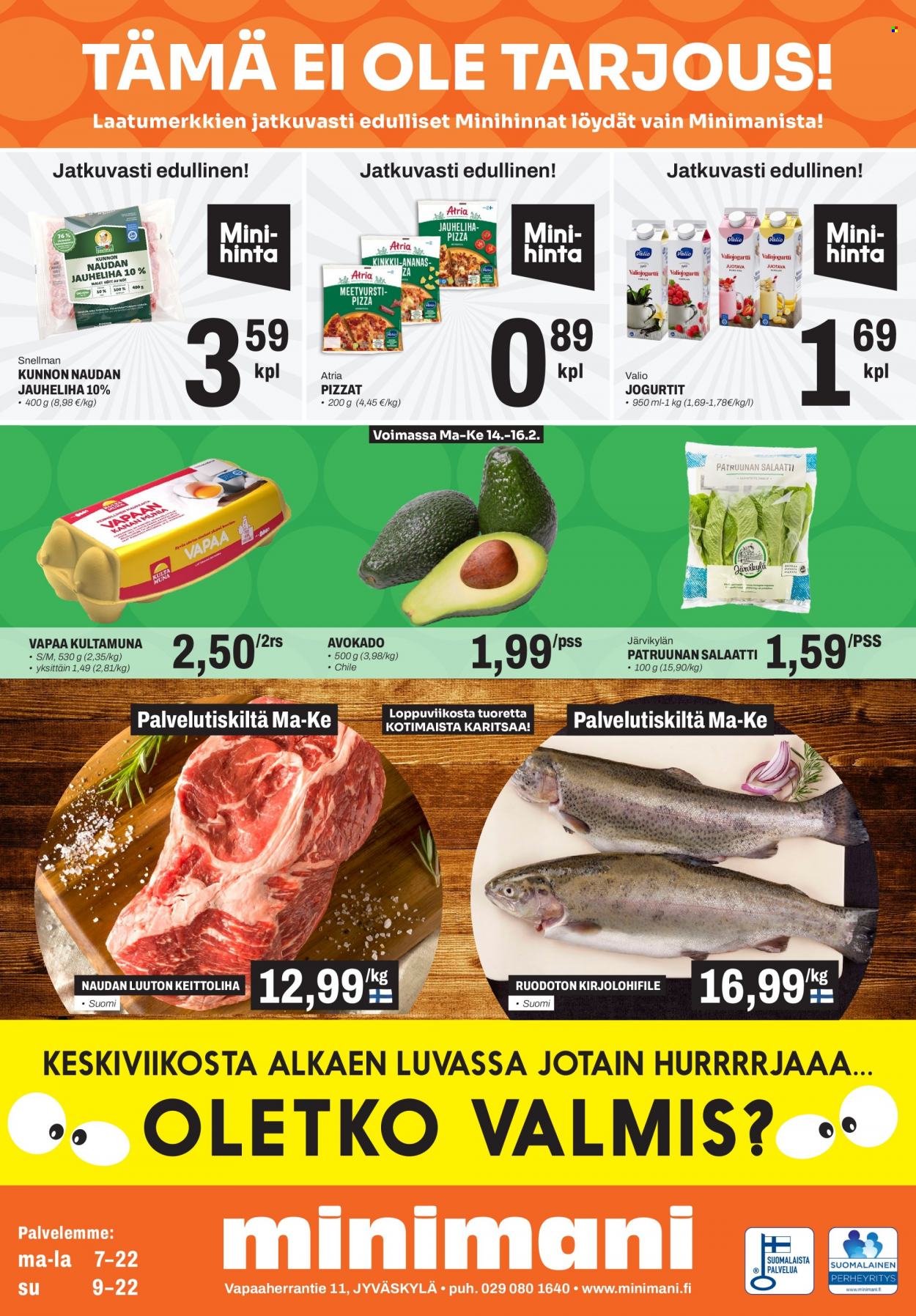 Minimani tarjoukset - 14.02.2022 - 16.02.2022. Sivu 1