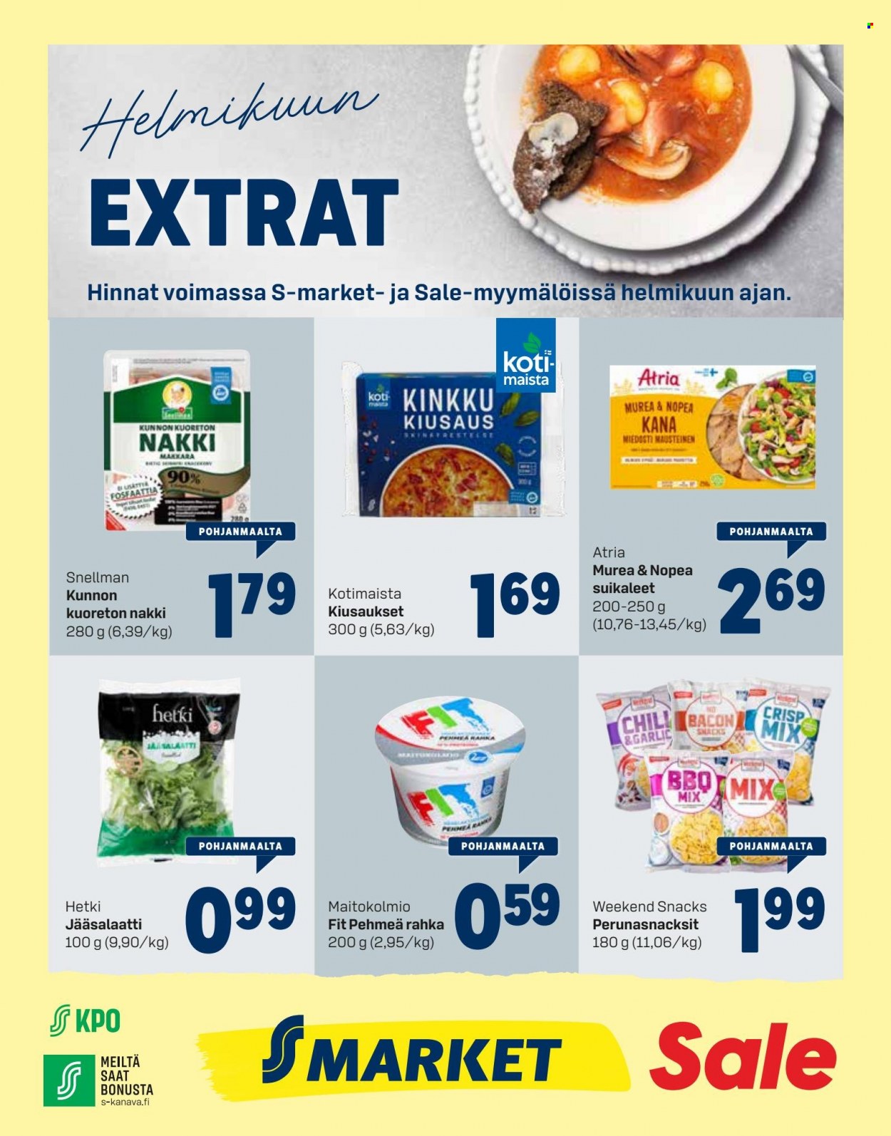 S-market tarjoukset - 01.02.2022 - 28.02.2022. Sivu 1