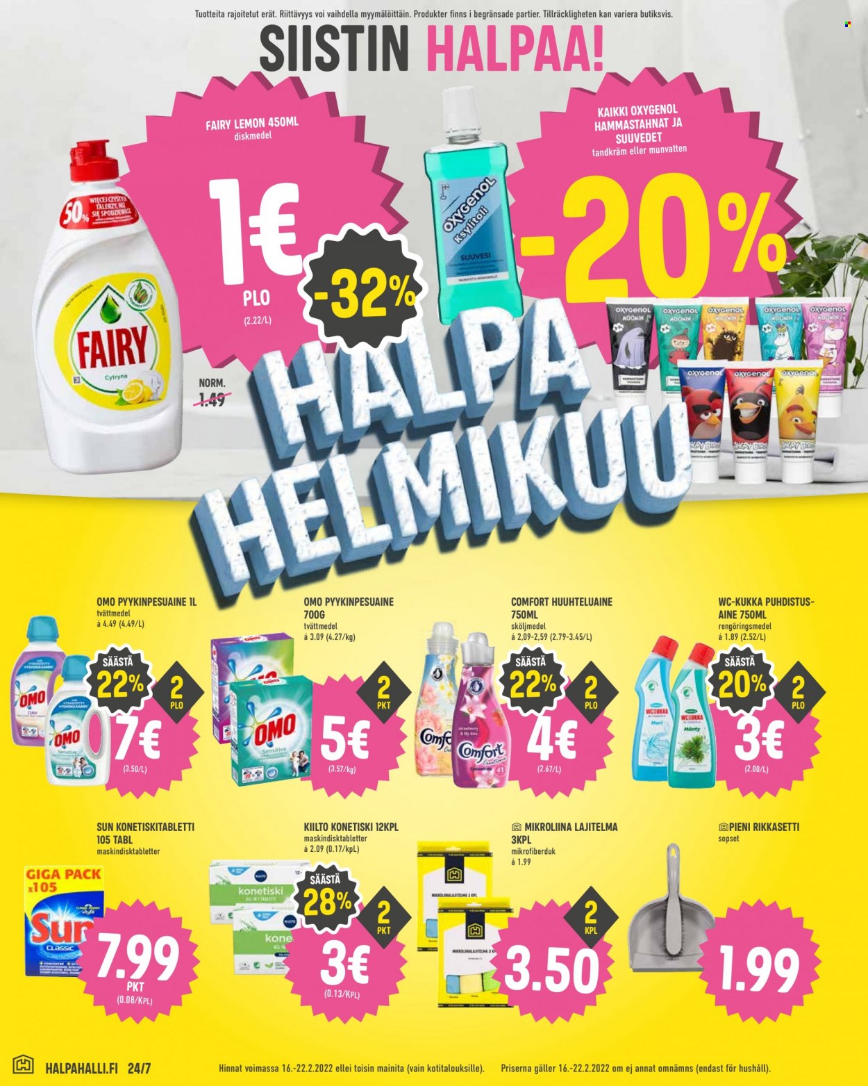 HalpaHalli tarjoukset - 16.02.2022 - 22.02.2022. Sivu 6