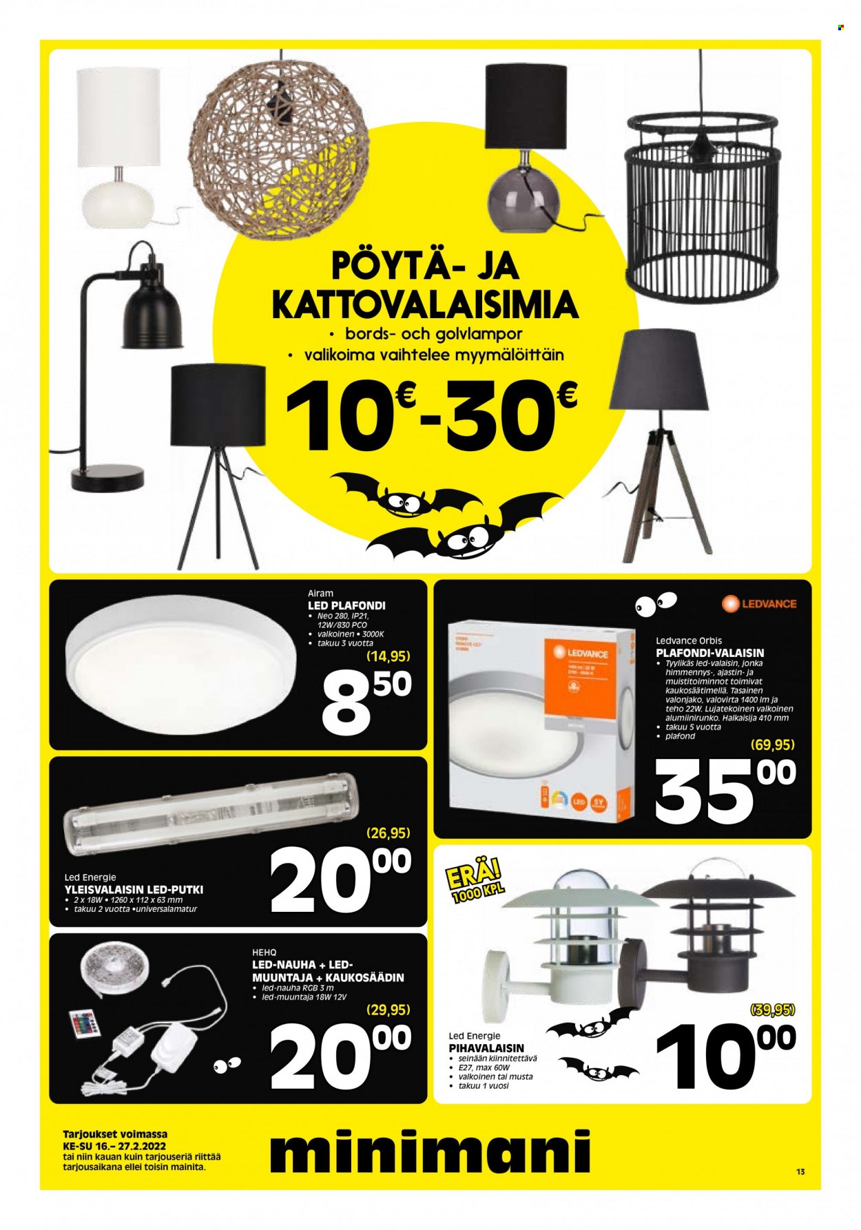 Minimani tarjoukset - 16.02.2022 - 27.02.2022. Sivu 13