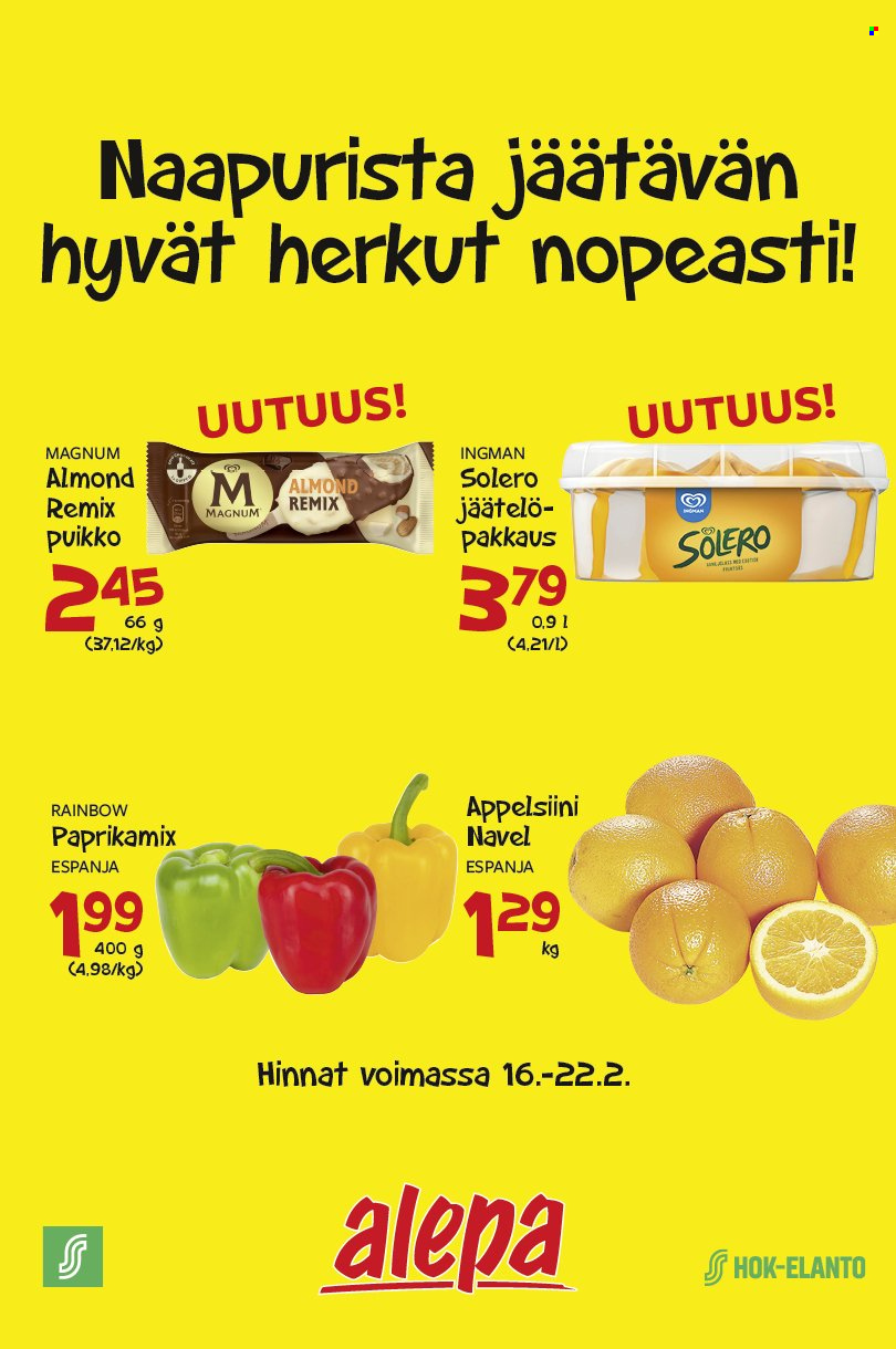 Alepa tarjoukset - 16.02.2022 - 22.02.2022. Sivu 1