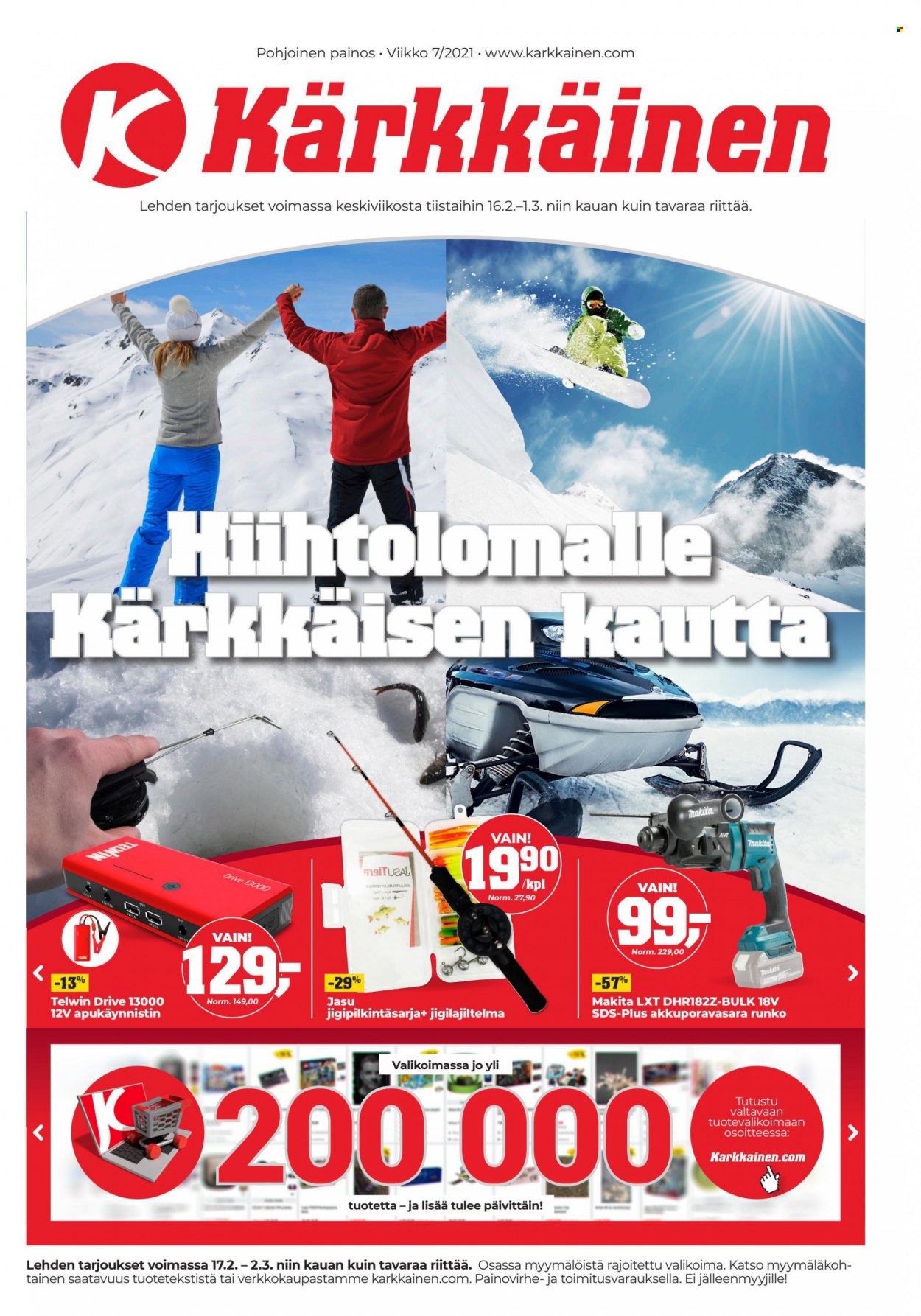 Kärkkäinen tarjoukset - 16.02.2022 - 01.03.2022. Sivu 1