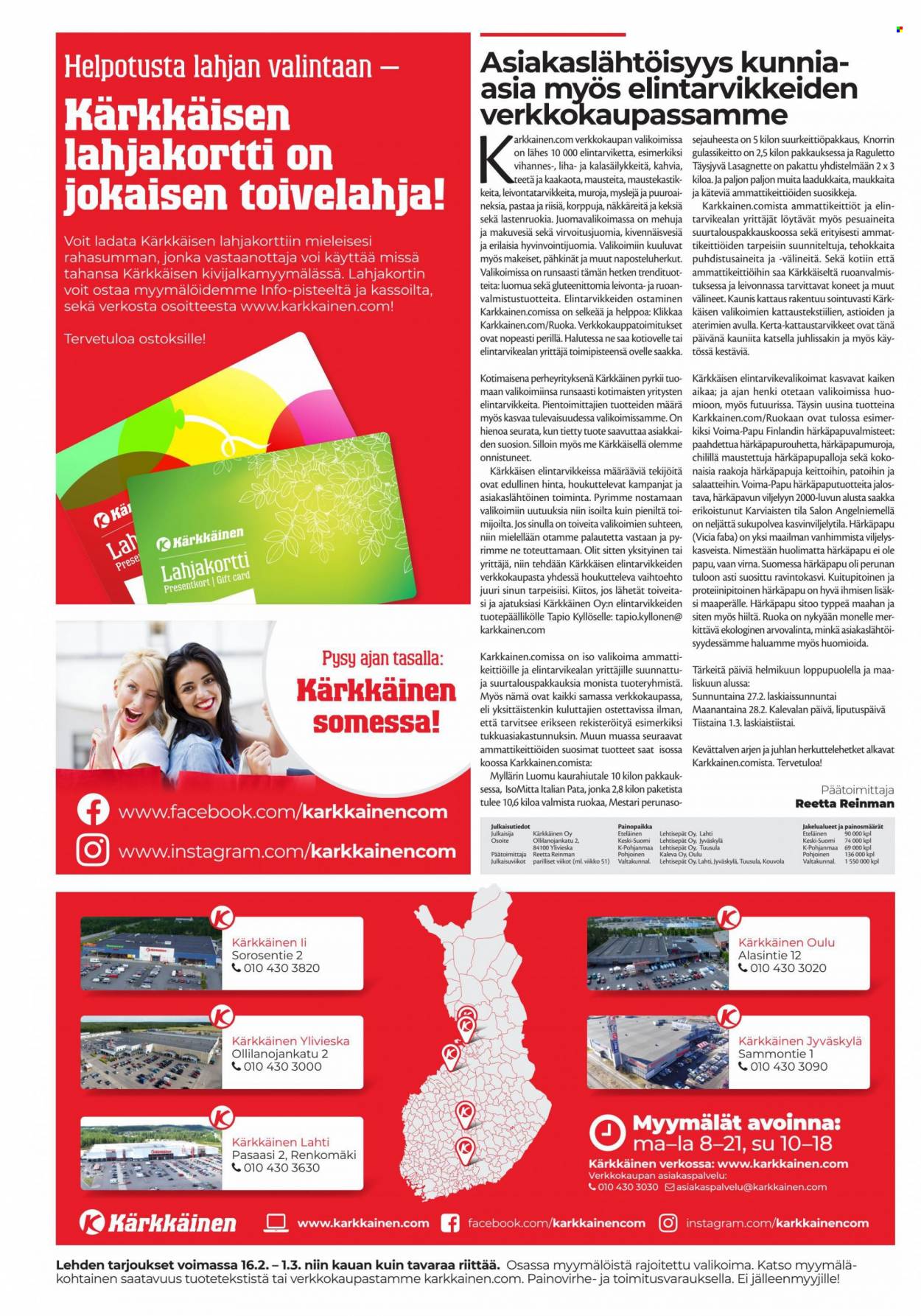 Kärkkäinen tarjoukset - 16.02.2022 - 01.03.2022. Sivu 2