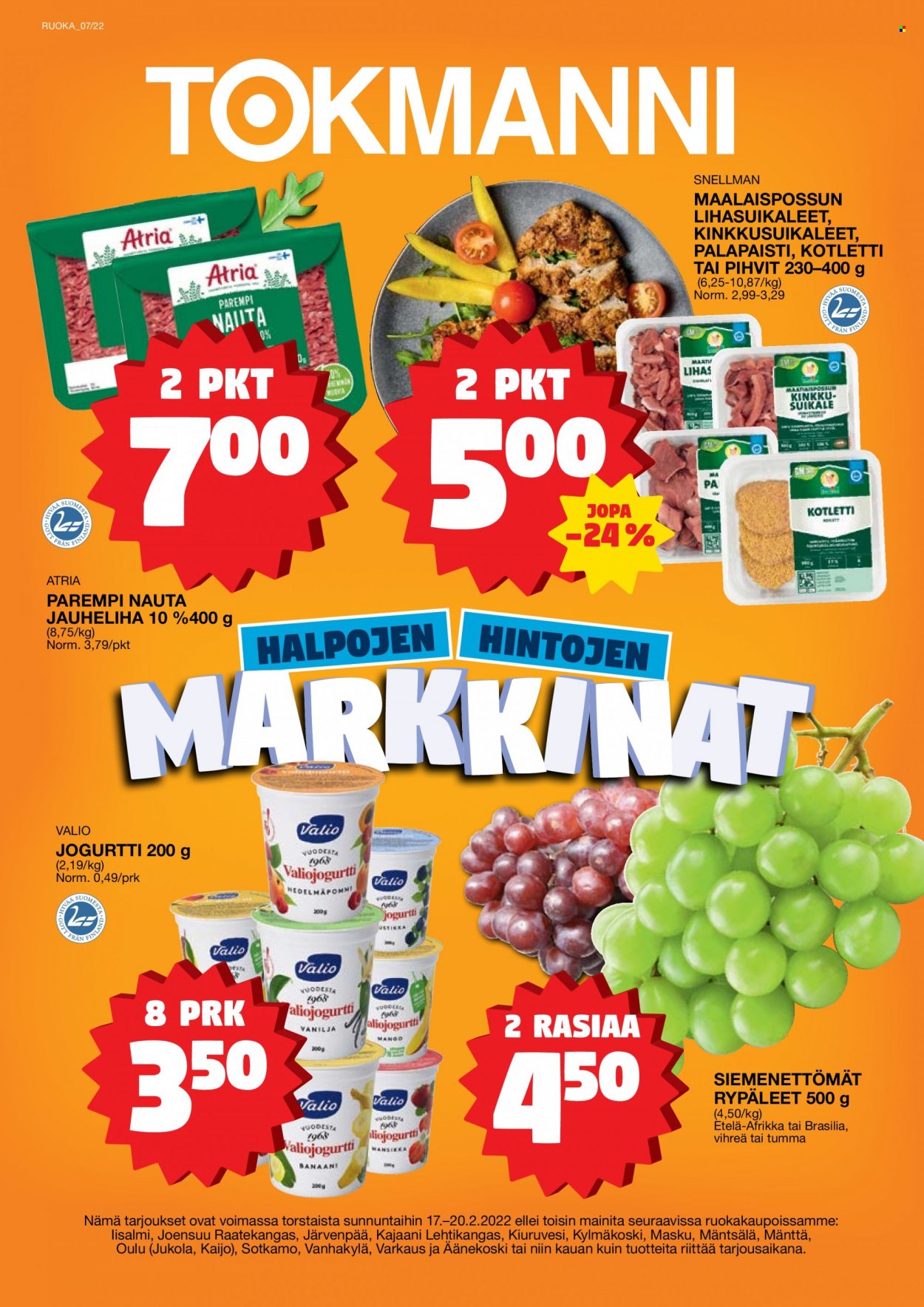 Tokmanni tarjoukset - 17.02.2022 - 20.02.2022. Sivu 1