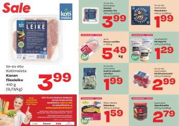 Sale tarjoukset  - 17.02.2022 - 20.02.2022.