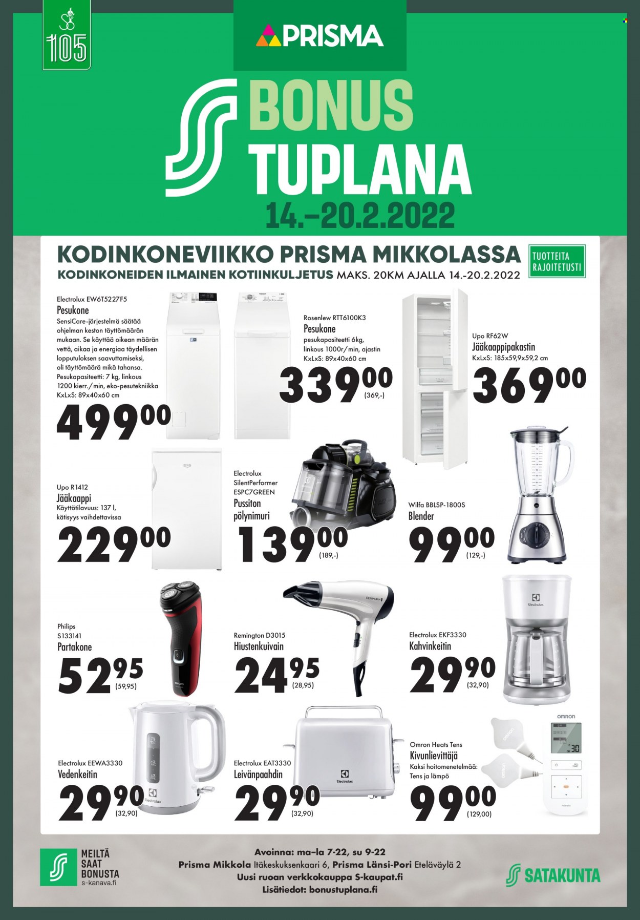 Prisma tarjoukset - 14.02.2022 - 20.02.2022. Sivu 1