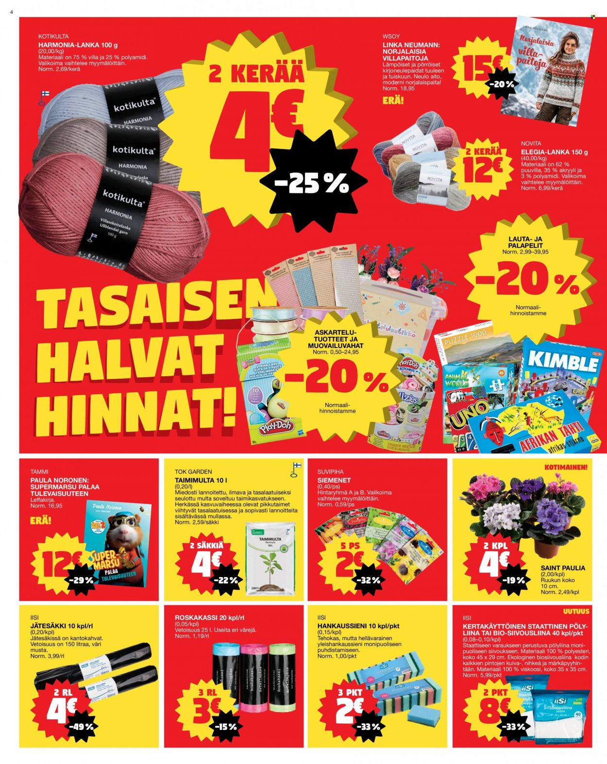 Tokmanni tarjoukset - 21.02.2022 - 27.02.2022. Sivu 4
