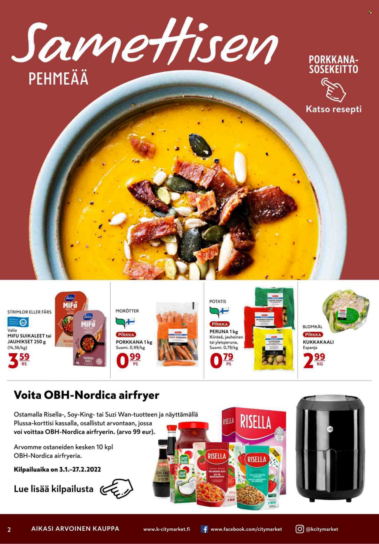 K-citymarket tarjoukset - 21.02.2022 - 23.02.2022. Sivu 2