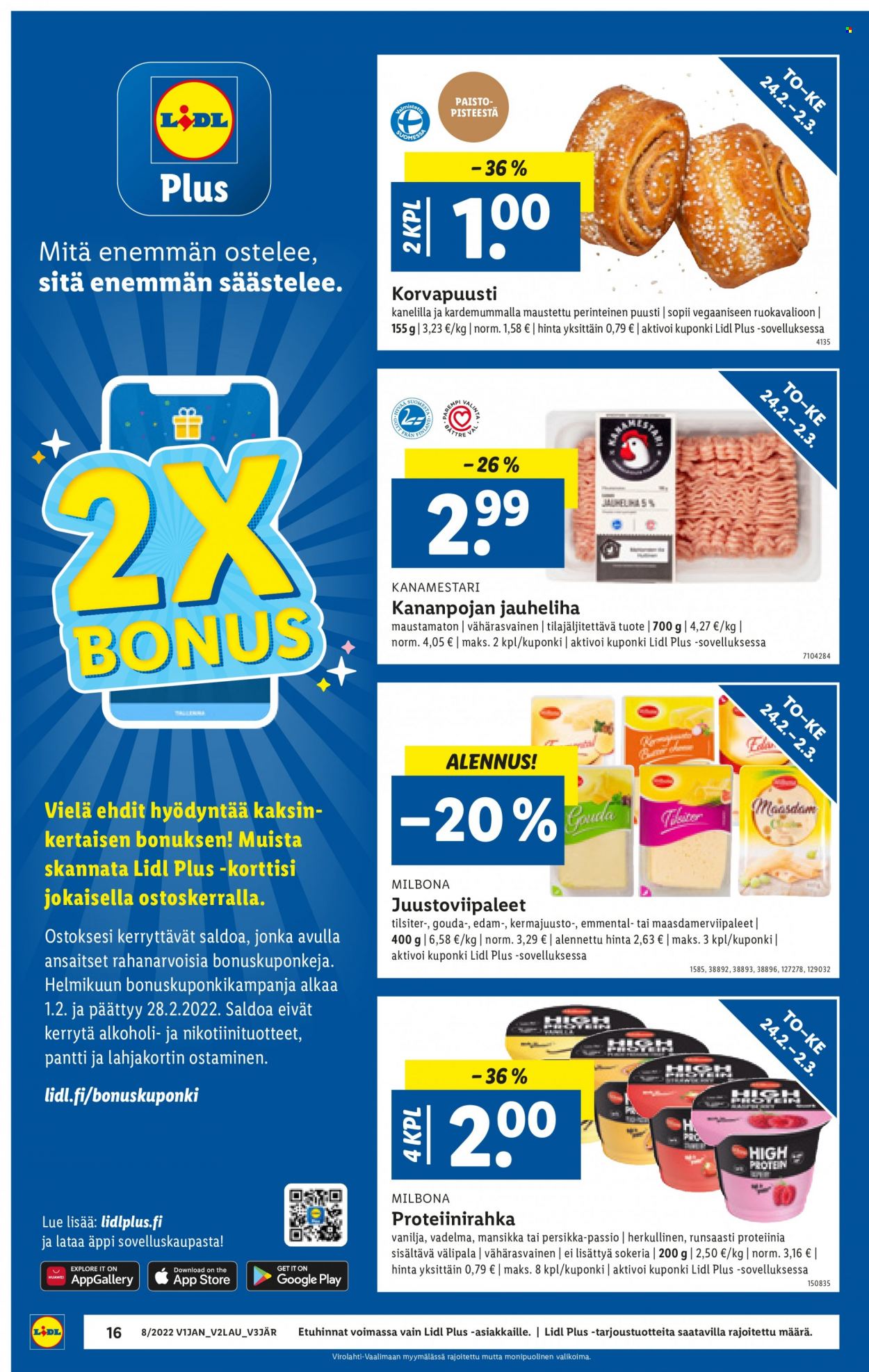 Lidl tarjoukset - 24.02.2022 - 02.03.2022. Sivu 16