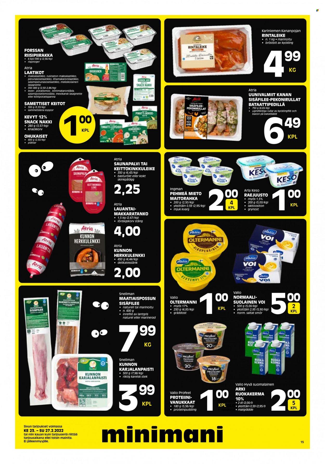 Minimani tarjoukset - 23.02.2022 - 27.02.2022. Sivu 15