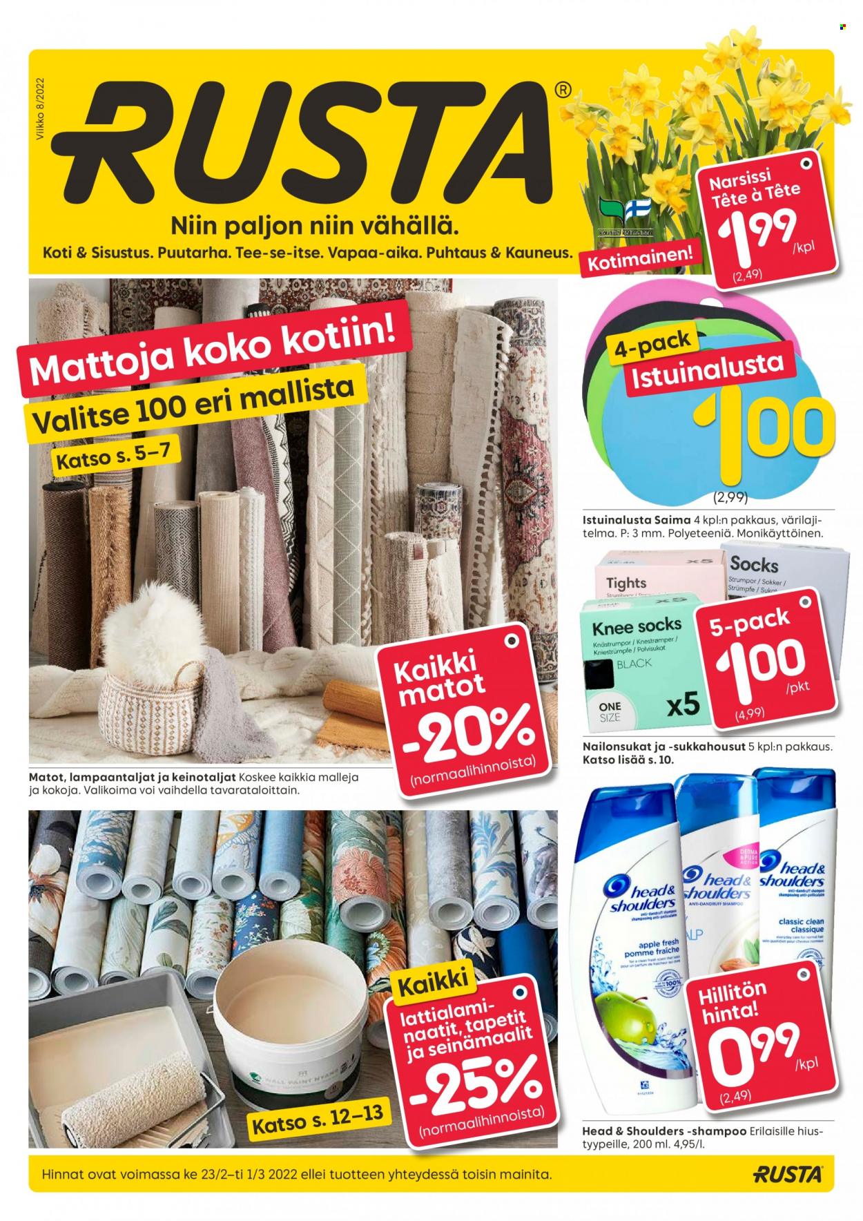 Rusta tarjoukset - 23.02.2022 - 01.03.2022. Sivu 1