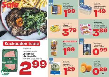 Sale tarjoukset  - 24.02.2022 - 27.02.2022.