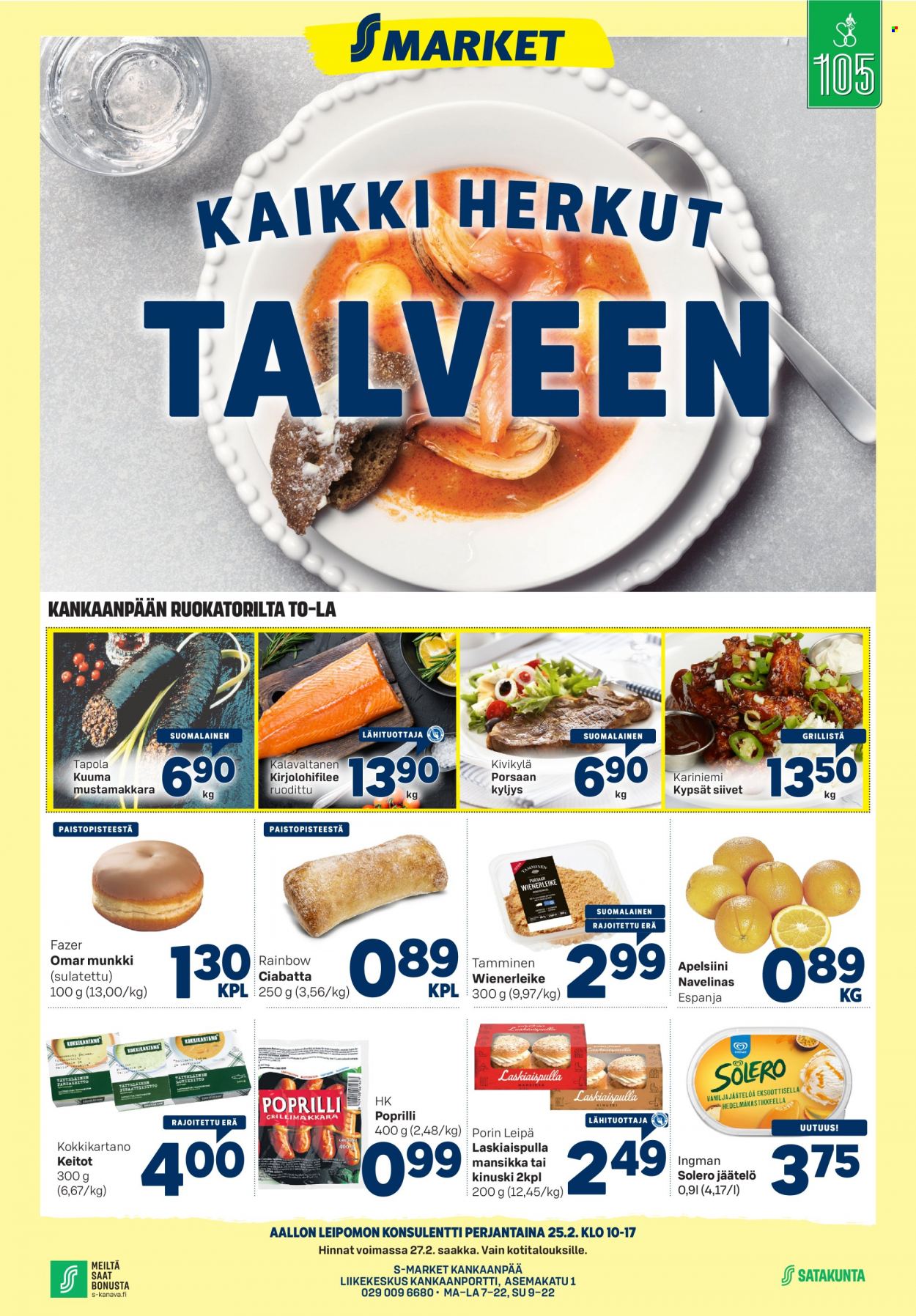 S-market tarjoukset - 24.02.2022 - 27.02.2022. Sivu 1