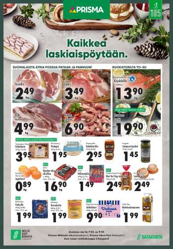 Prisma tarjoukset  - 24.02.2022 - 27.02.2022.