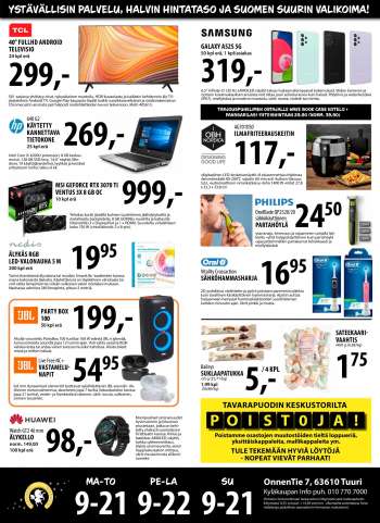 Tuuri tarjoukset  - 24.02.2022 - 02.03.2022.
