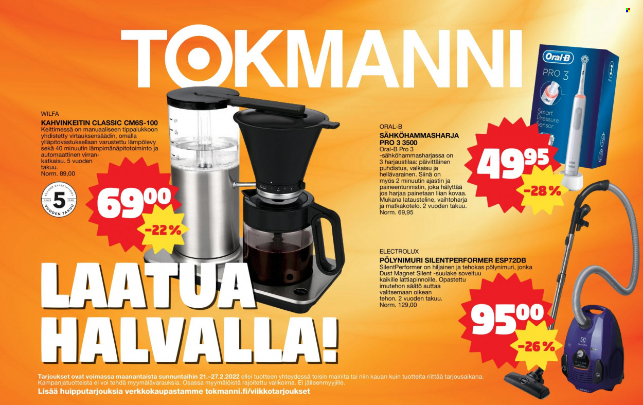 Tokmanni tarjoukset - 21.02.2022 - 27.02.2022. Sivu 1