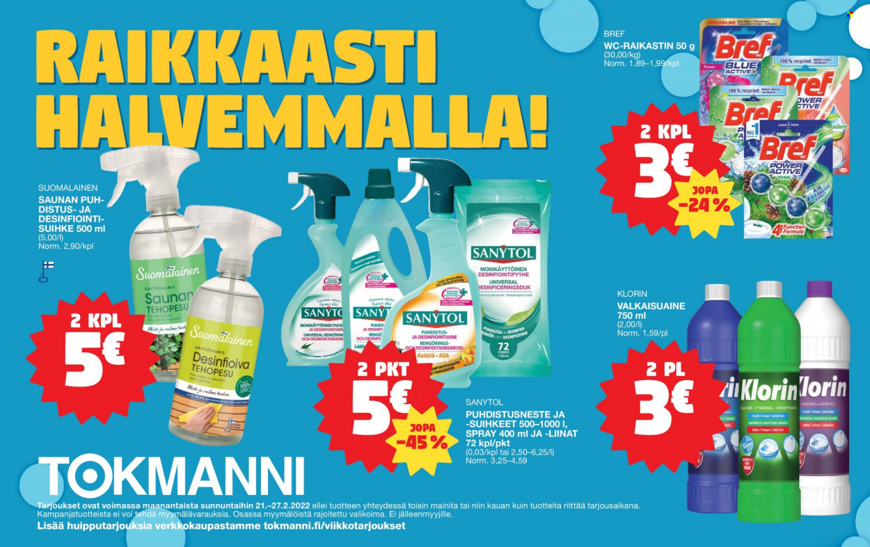 Tokmanni tarjoukset - 21.02.2022 - 27.02.2022. Sivu 4