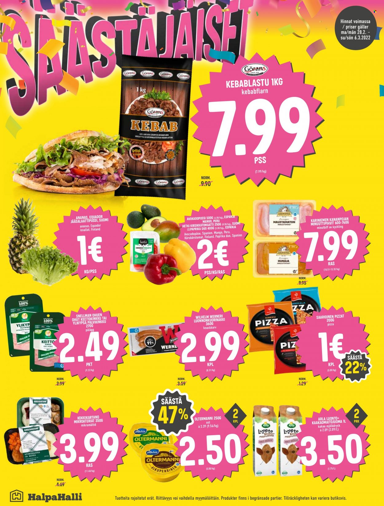 HalpaHalli tarjoukset - 28.02.2022 - 06.03.2022. Sivu 2