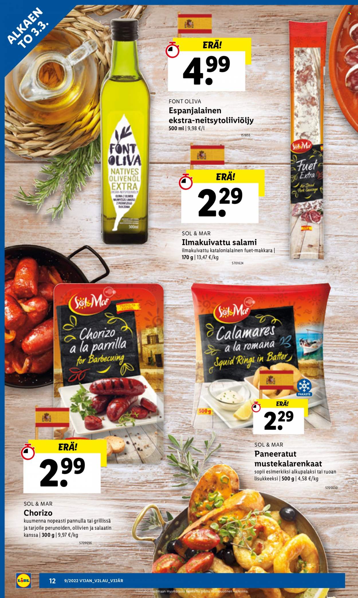 Lidl tarjoukset - 03.03.2022 - 09.03.2022. Sivu 12