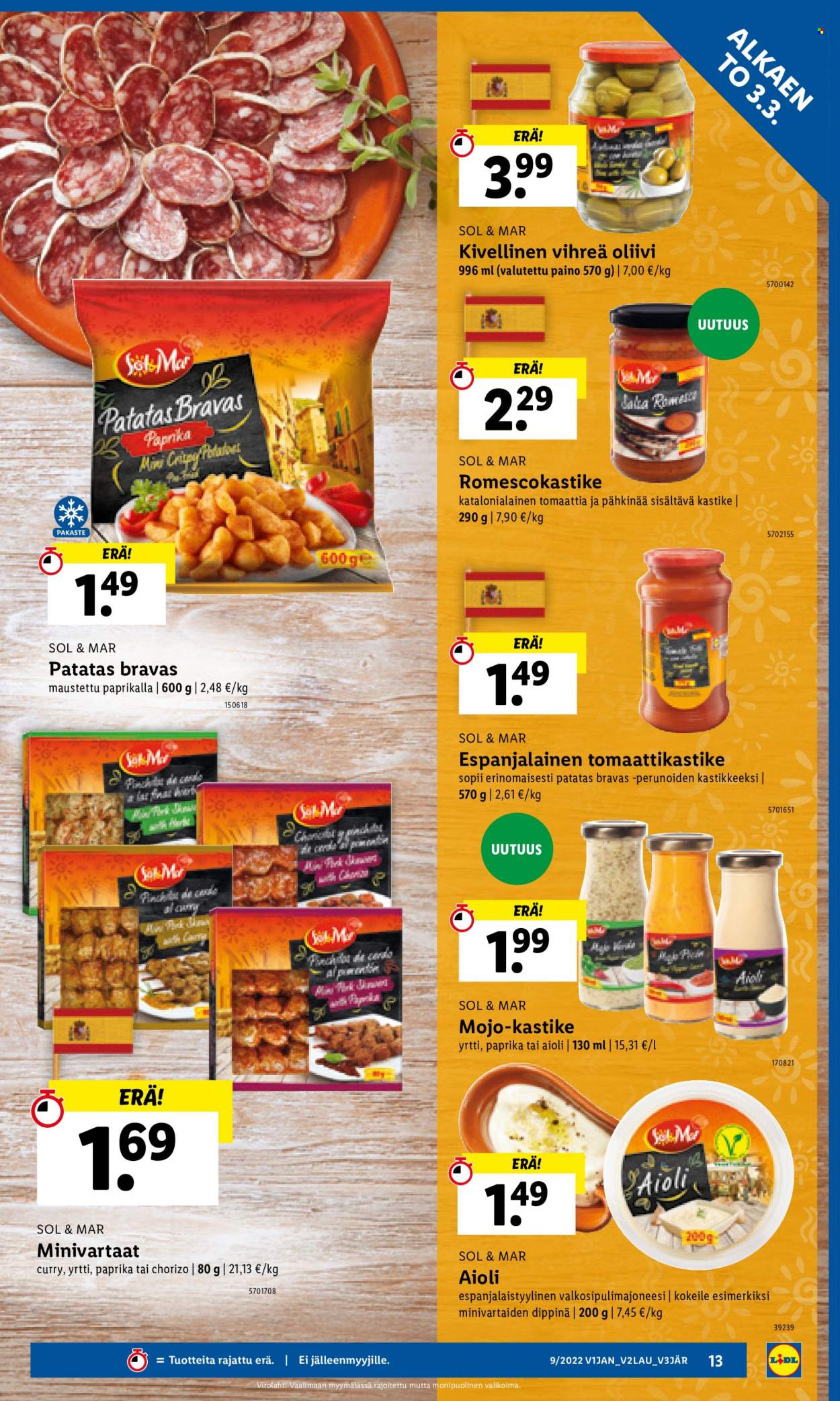 Lidl tarjoukset - 03.03.2022 - 09.03.2022. Sivu 13