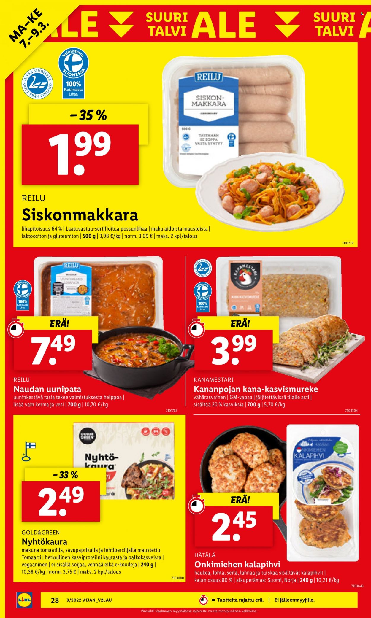 Lidl tarjoukset - 03.03.2022 - 09.03.2022. Sivu 28