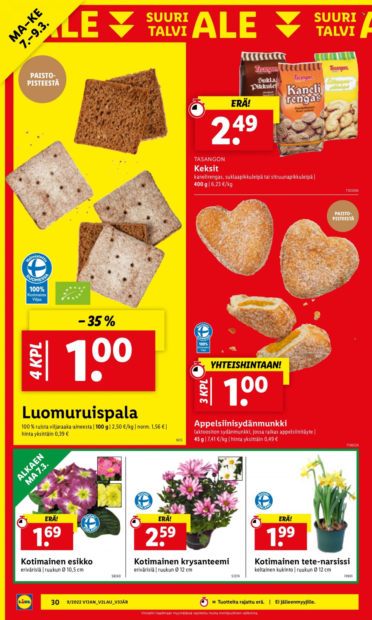Lidl tarjoukset - 03.03.2022 - 09.03.2022. Sivu 30