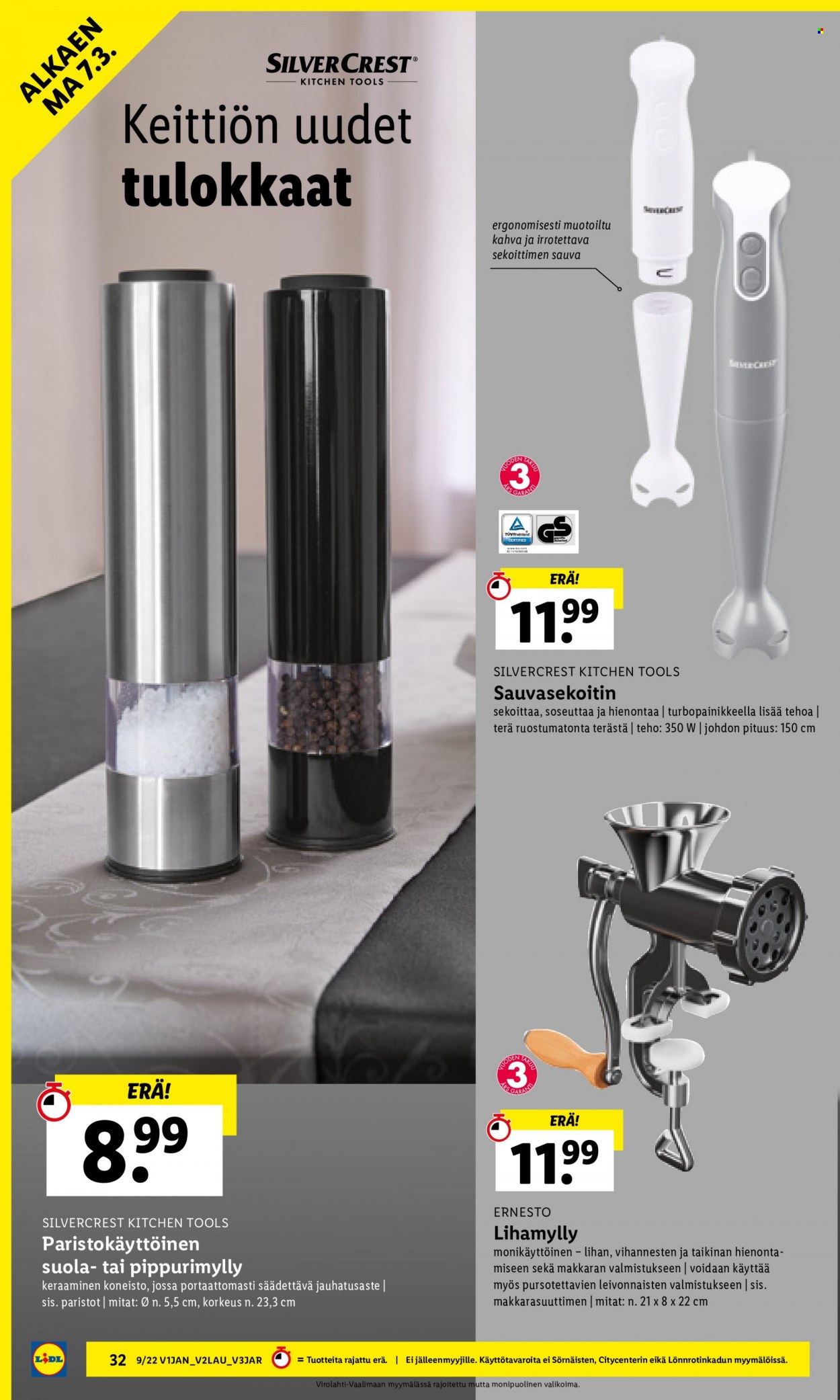 Lidl tarjoukset - 03.03.2022 - 09.03.2022. Sivu 32
