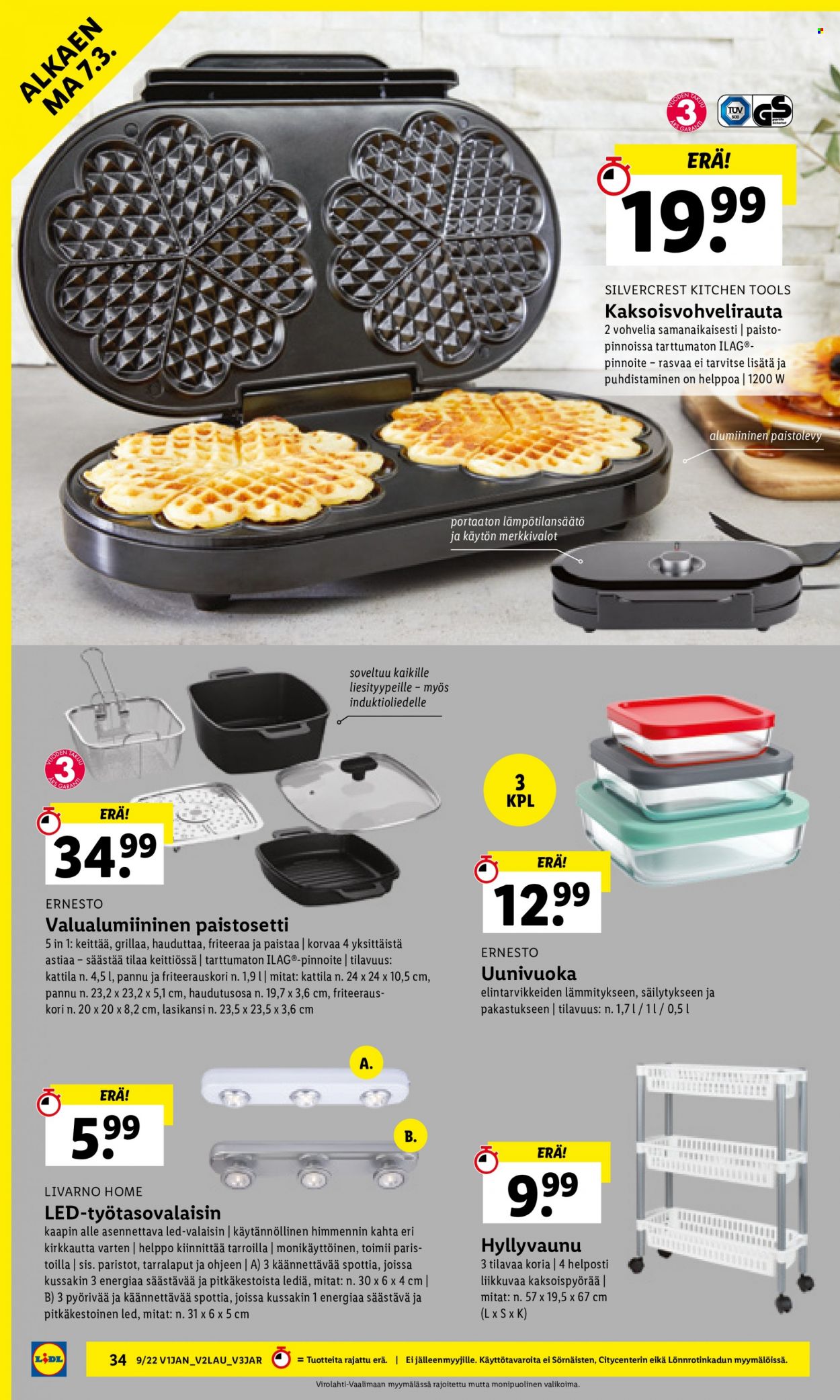 Lidl tarjoukset - 03.03.2022 - 09.03.2022. Sivu 34