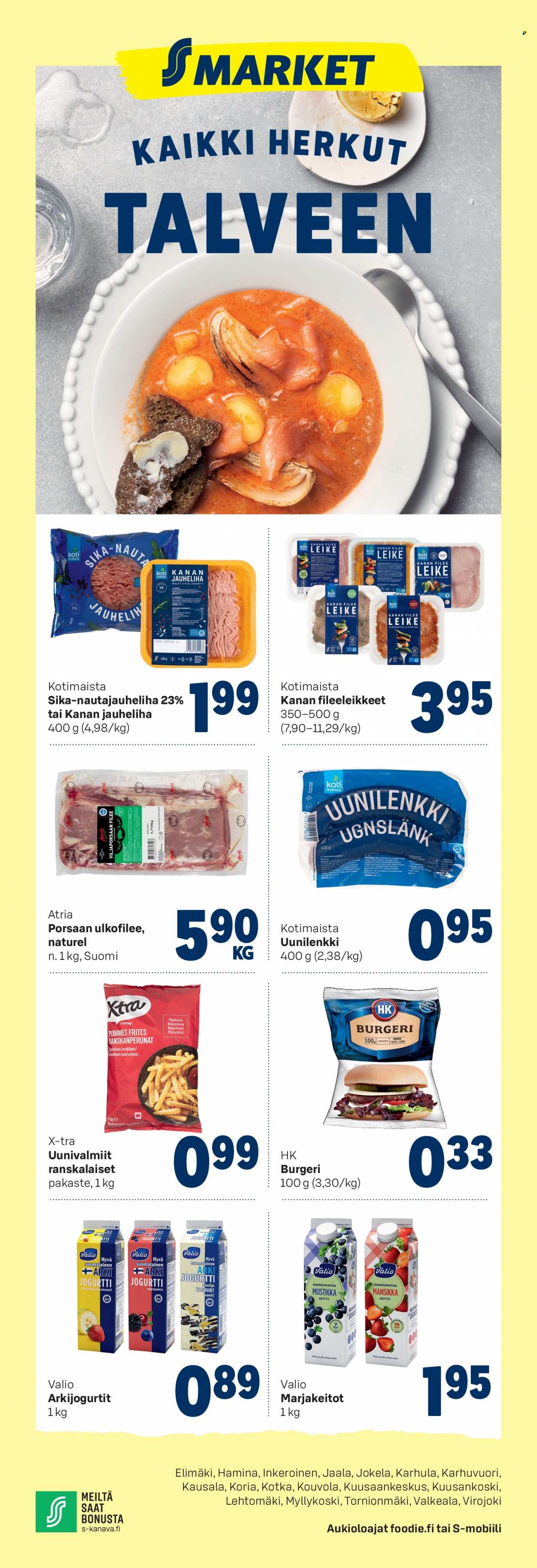 S-market tarjoukset - 02.03.2022 - 08.03.2022. Sivu 1