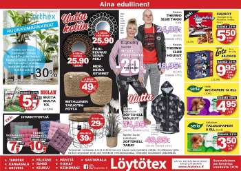 Löytötex tarjoukset  - 02.03.2022 - 08.03.2022.