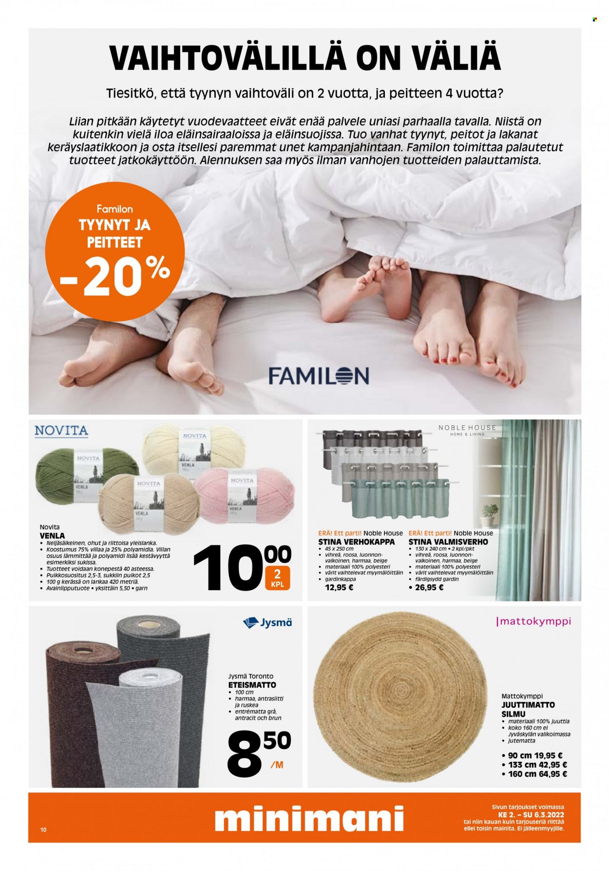 Minimani tarjoukset - 02.03.2022 - 06.03.2022. Sivu 10
