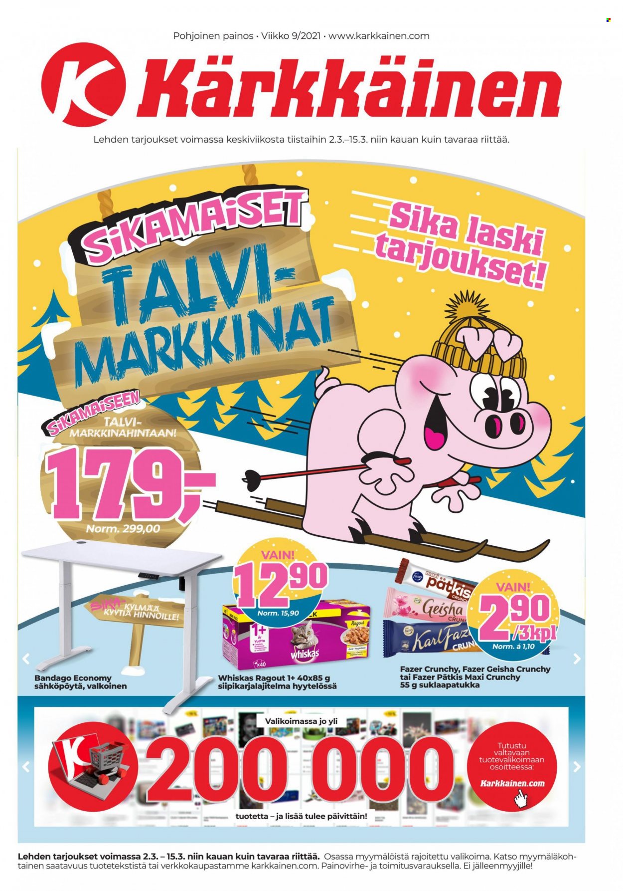 Kärkkäinen tarjoukset - 02.03.2022 - 15.03.2022. Sivu 1
