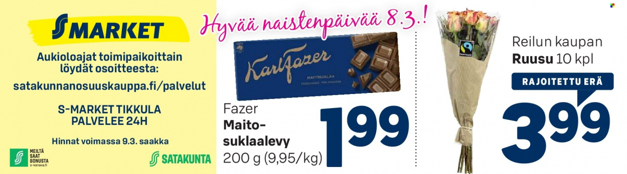 S-market tarjoukset - 06.03.2022 - 09.03.2022. Sivu 1