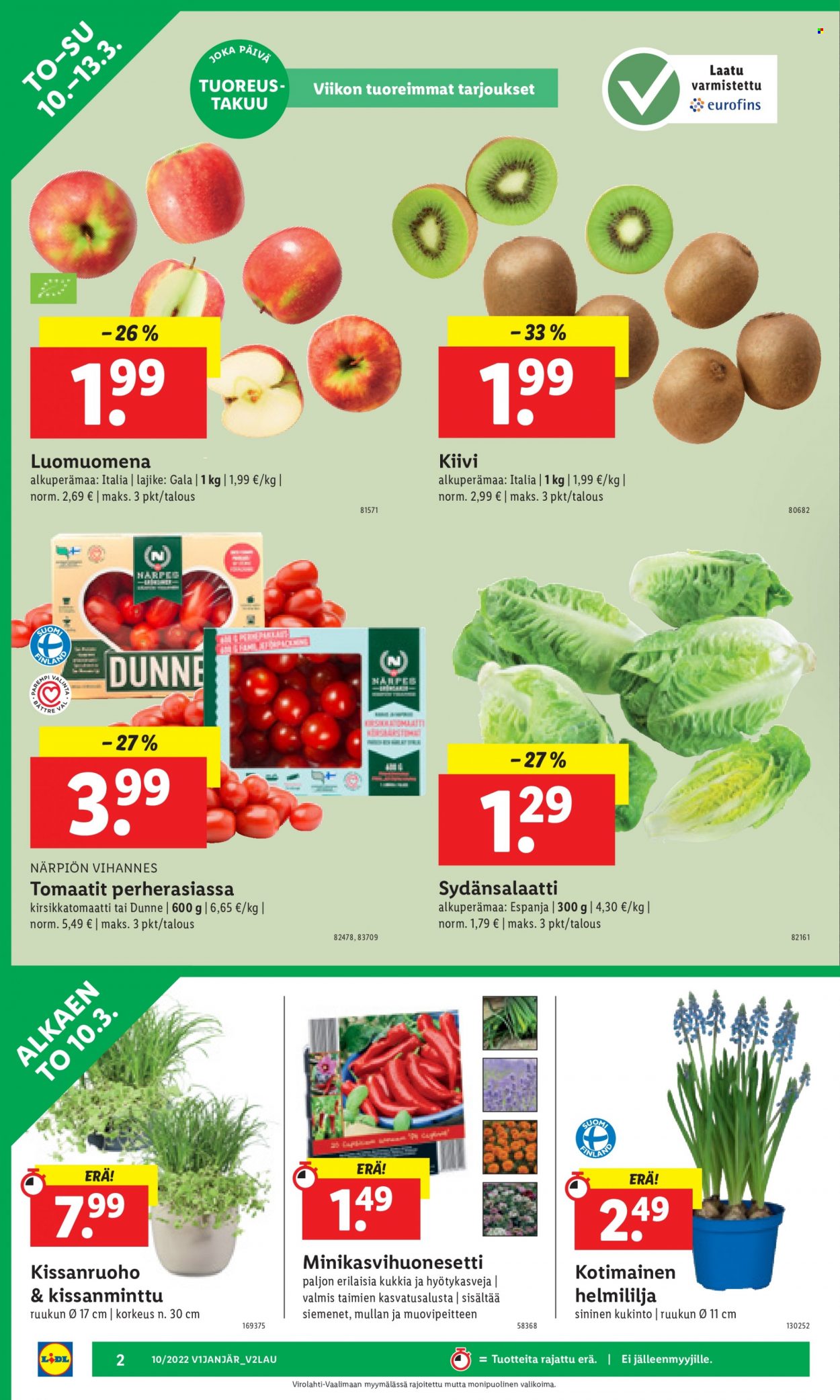 Lidl tarjoukset - 10.03.2022 - 16.03.2022. Sivu 2