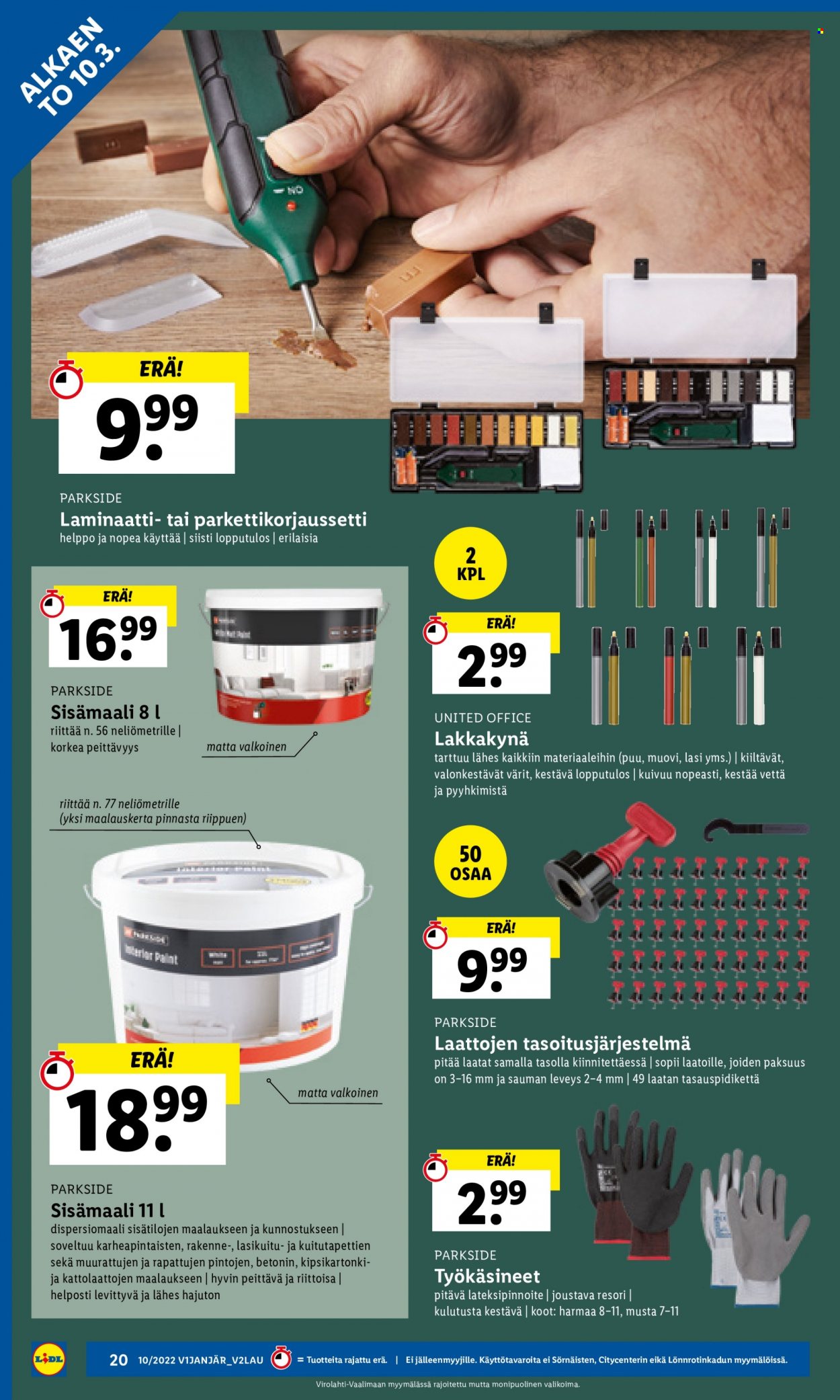 Lidl tarjoukset - 10.03.2022 - 16.03.2022. Sivu 20