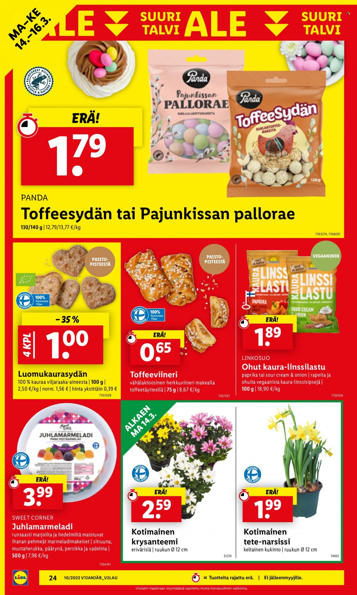 Lidl tarjoukset - 10.03.2022 - 16.03.2022. Sivu 24