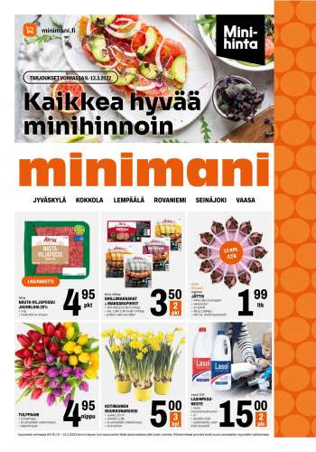 Minimani tarjoukset  - 09.03.2022 - 13.03.2022.