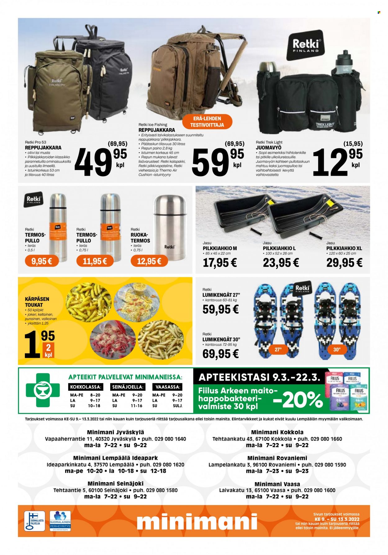 Minimani tarjoukset - 09.03.2022 - 13.03.2022. Sivu 12