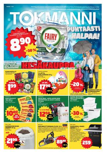 Tokmanni tarjoukset  - 14.03.2022 - 20.03.2022.