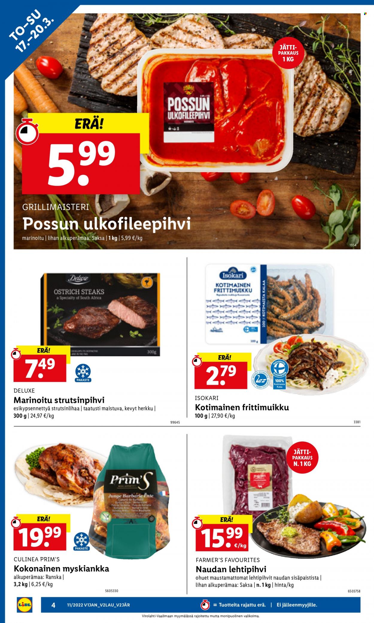 Lidl tarjoukset - 17.03.2022 - 23.03.2022. Sivu 4