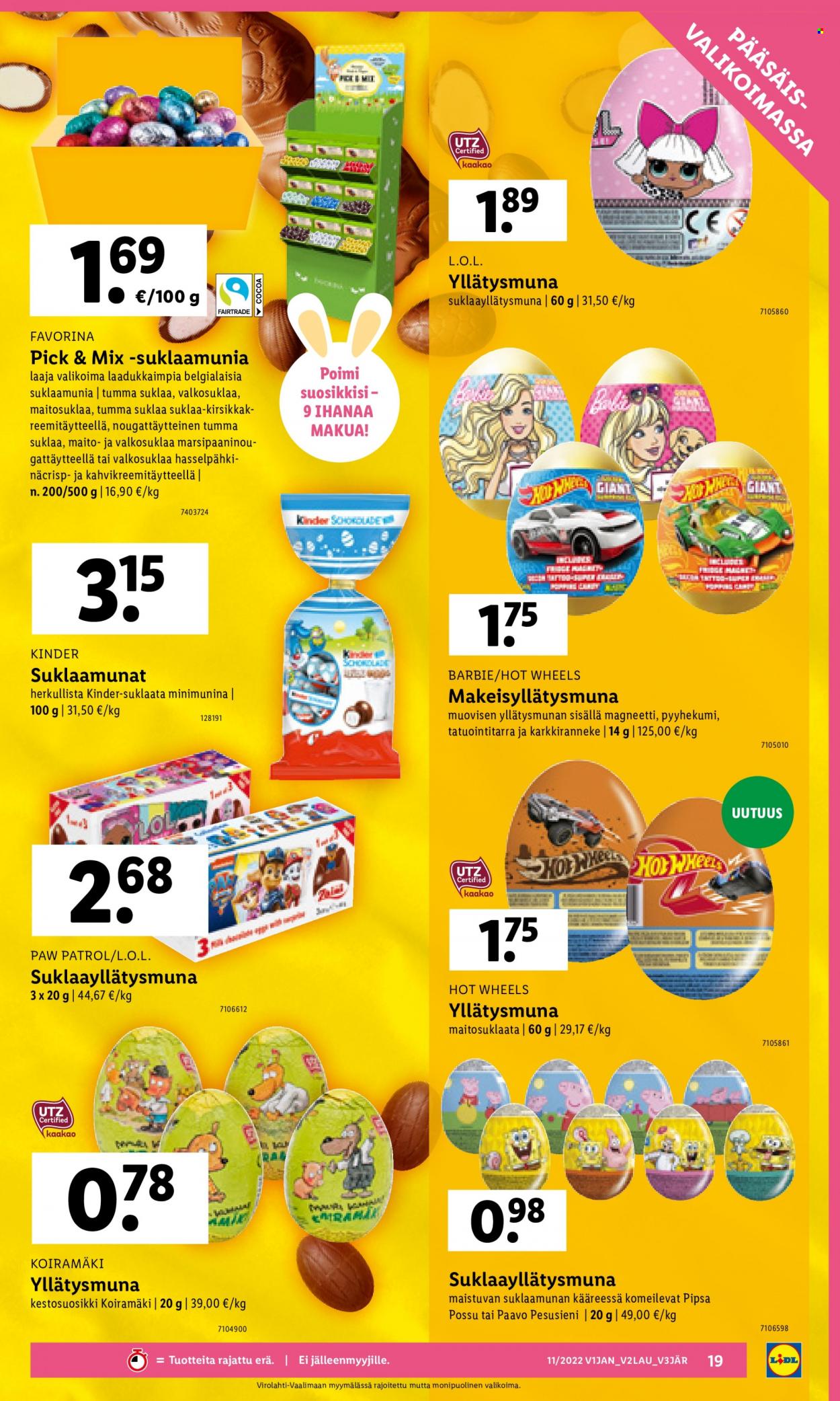 Lidl tarjoukset - 17.03.2022 - 23.03.2022. Sivu 19