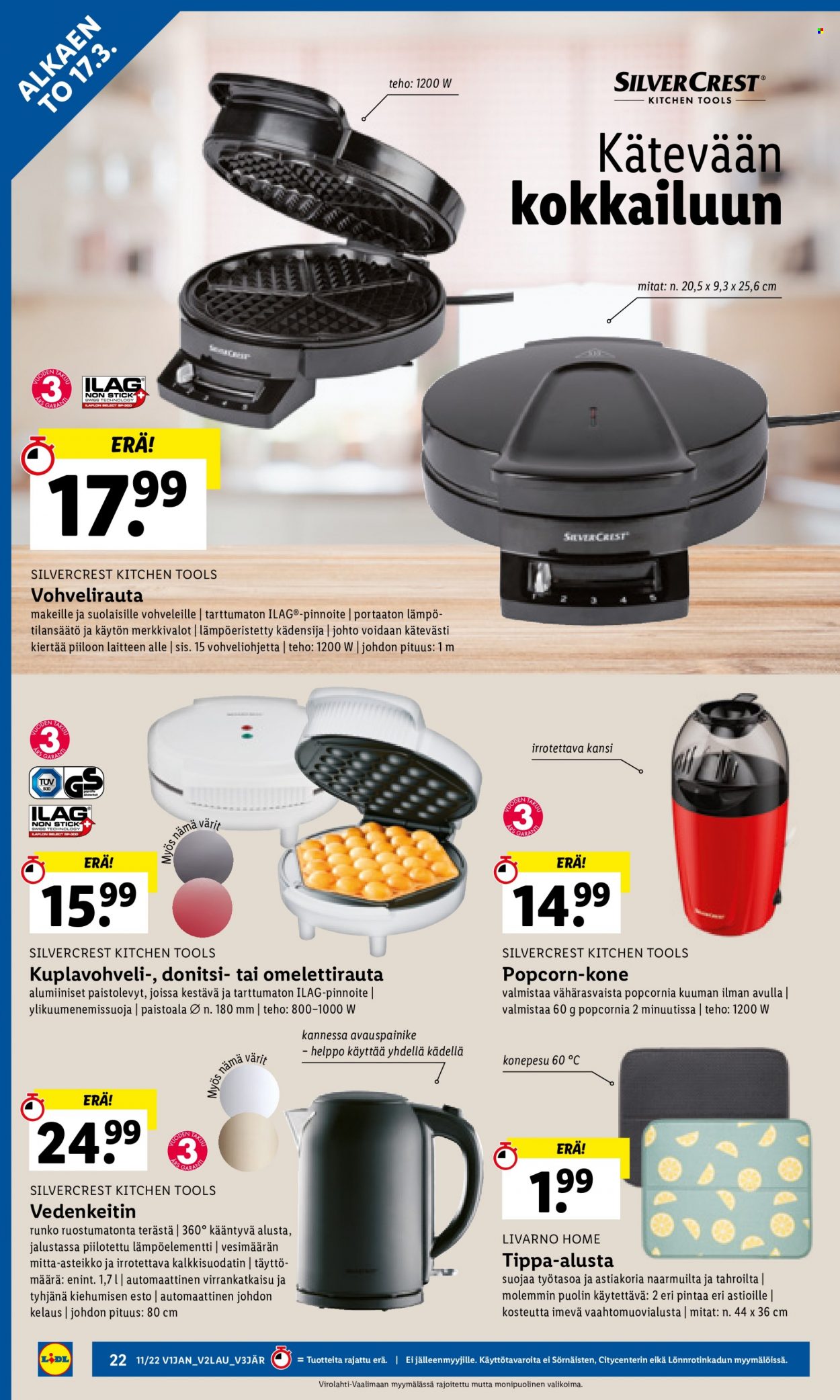 Lidl tarjoukset - 17.03.2022 - 23.03.2022. Sivu 22
