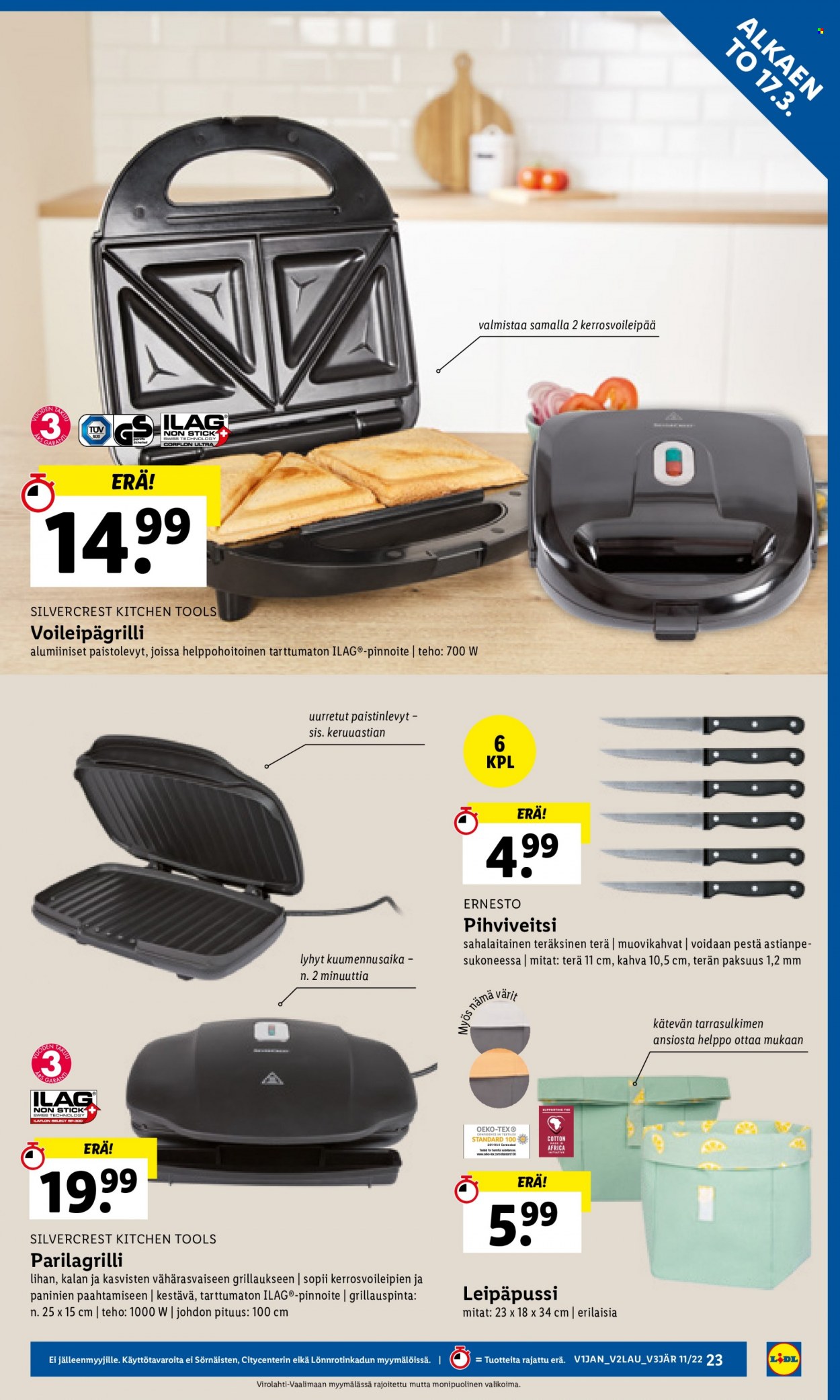 Lidl tarjoukset - 17.03.2022 - 23.03.2022. Sivu 23