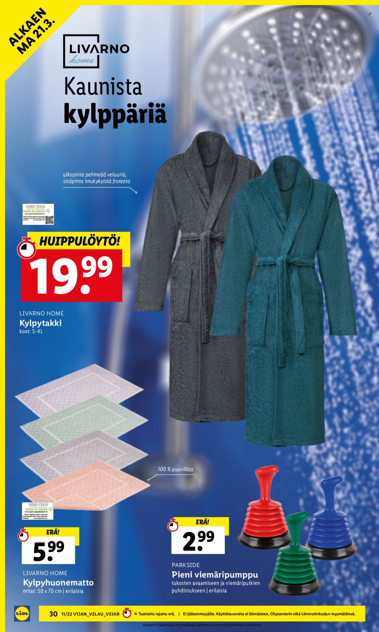 Lidl tarjoukset - 17.03.2022 - 23.03.2022. Sivu 30