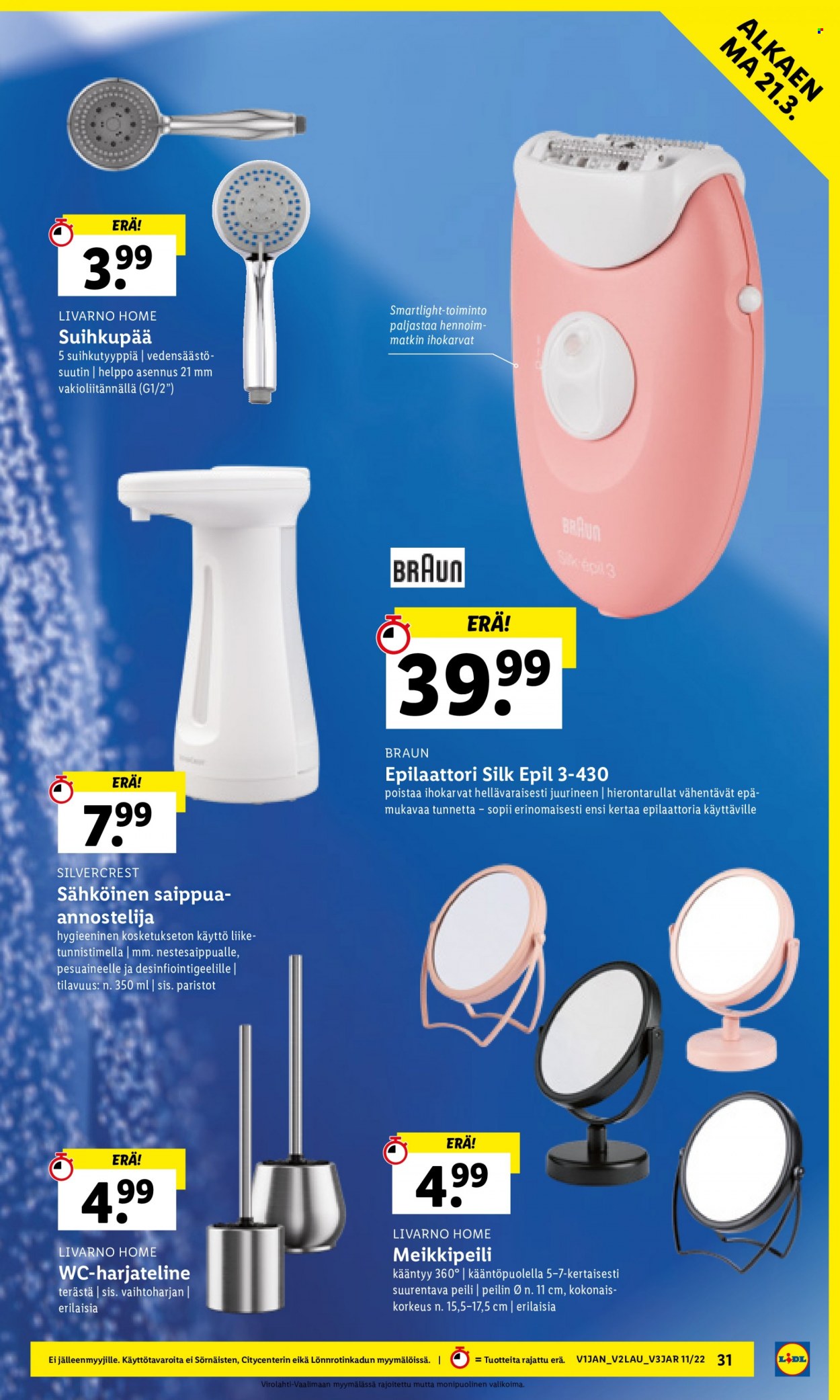 Lidl tarjoukset - 17.03.2022 - 23.03.2022. Sivu 31