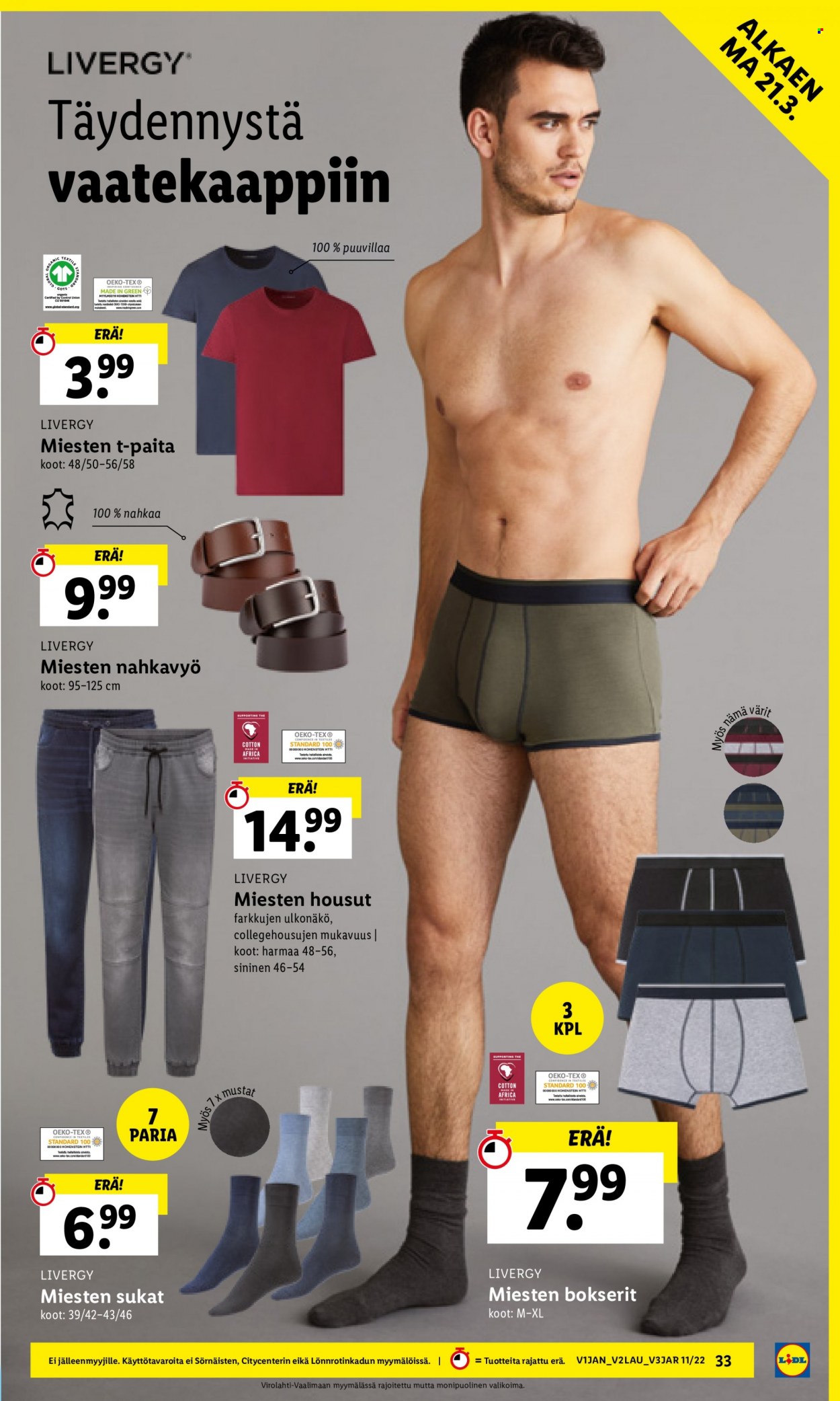 Lidl tarjoukset - 17.03.2022 - 23.03.2022. Sivu 33