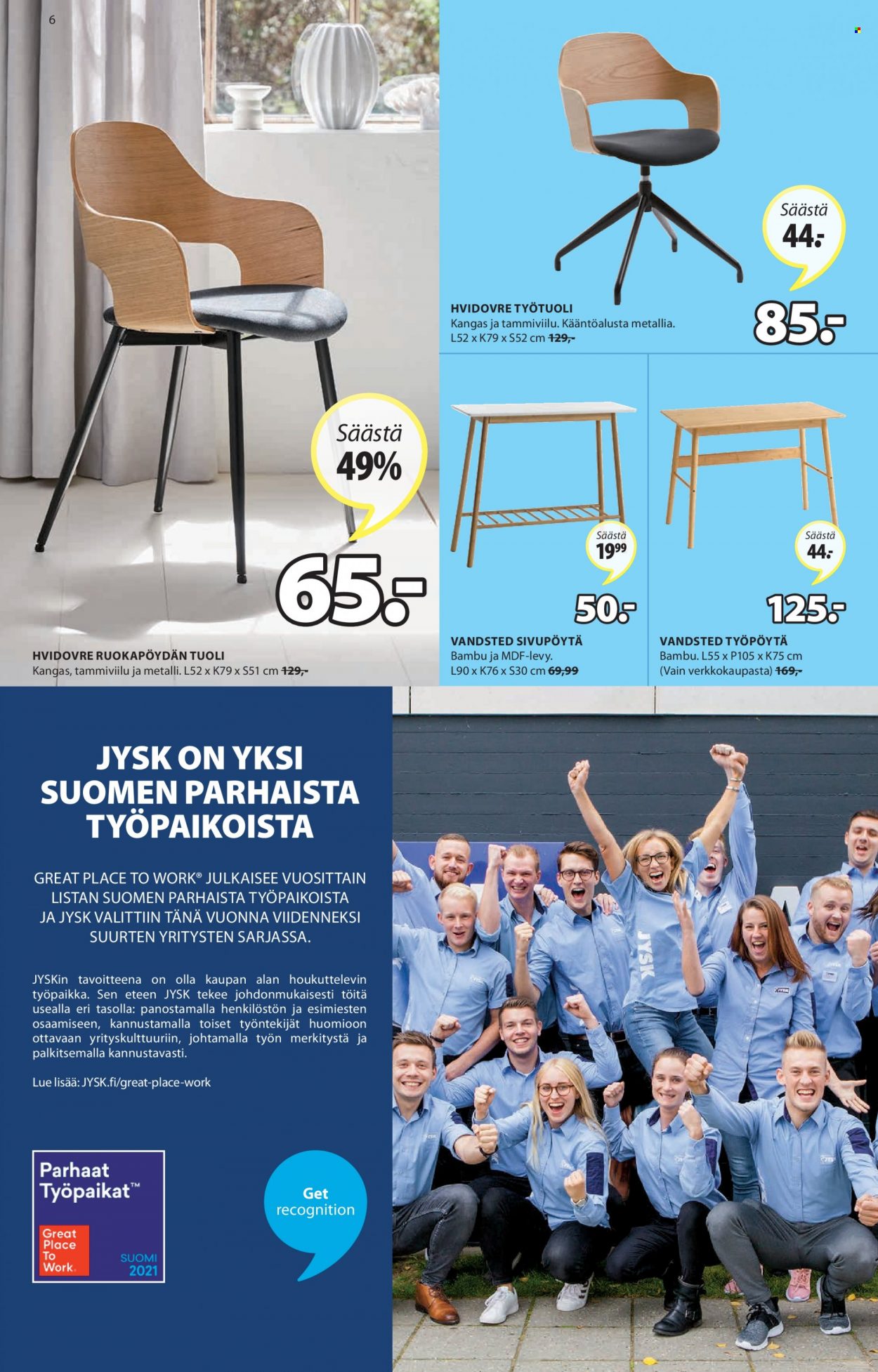 JYSK tarjoukset - 14.03.2022 - 20.03.2022. Sivu 6